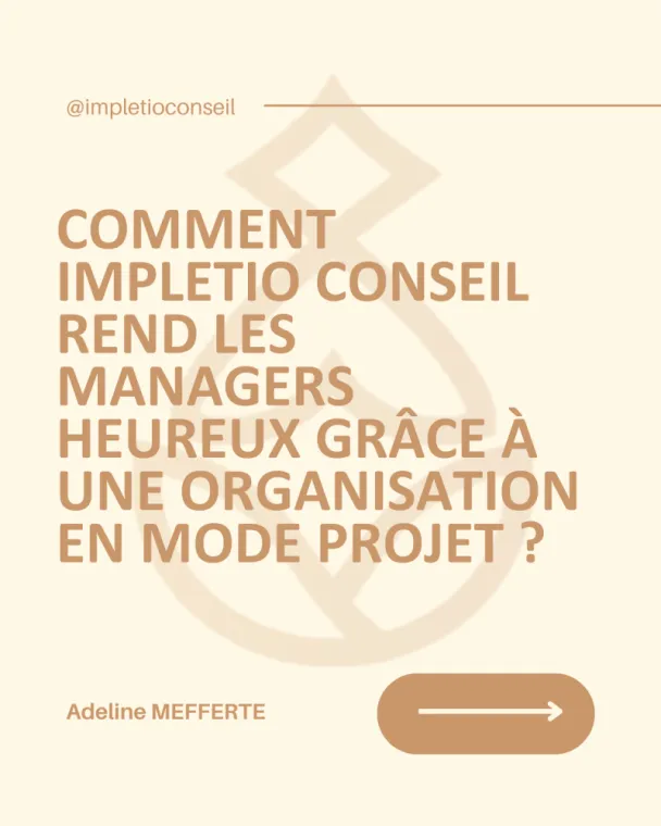 Comment Impletio Conseil rend les managers heureux grâce à une organisation en mode projet, Aube, Impletio Conseil